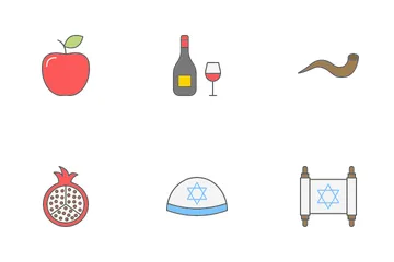 Rosh Hashanah Pack d'Icônes