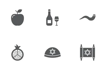 Rosh Hashanah Pack d'Icônes