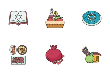 Rosh Hashanah Pack d'Icônes