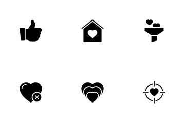 Romance And Dating App Icon Pack