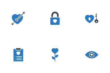 Romance And Dating App Icon Pack