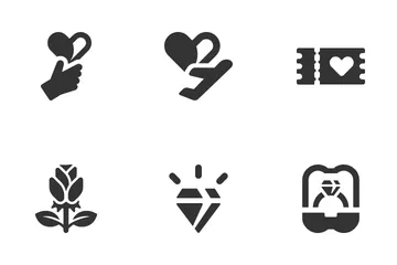 Romance And Love Icon Pack