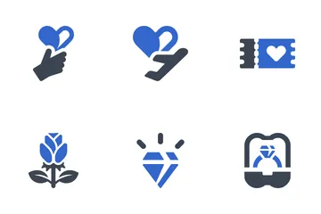 Romance And Love Icon Pack