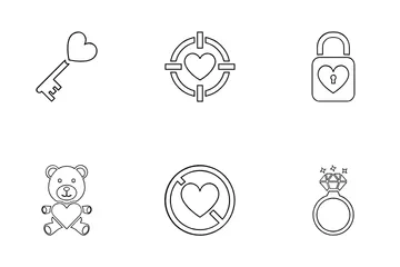 Romance And Love Icon Pack