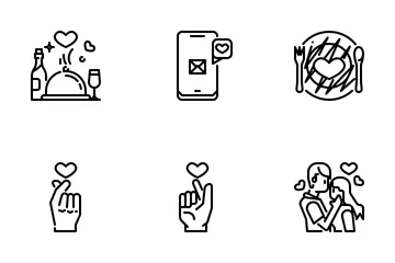 Romantic And Love Icon Pack