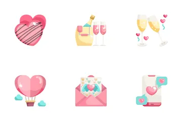 Romantic And Love Icon Pack