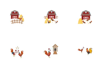 Rooster Icon Pack