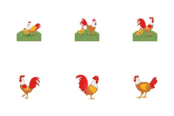 Rooster Icon Pack