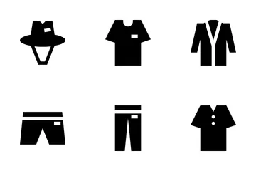 Ropa Paquete de Iconos