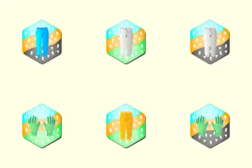 Ropa Paquete de Iconos