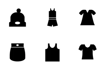 Ropa Paquete de Iconos