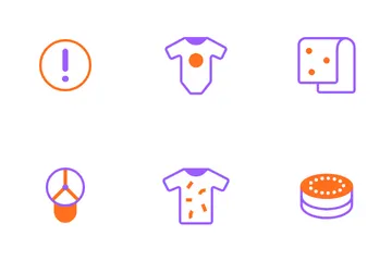 Ropa Paquete de Iconos
