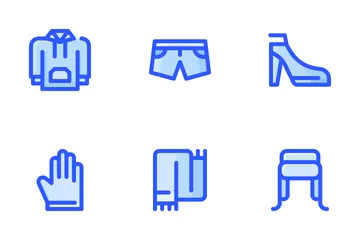 Ropa Paquete de Iconos