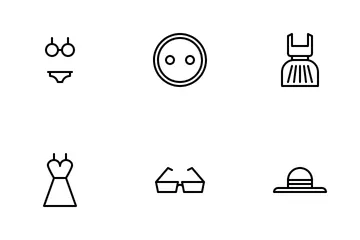 Ropa Paquete de Iconos