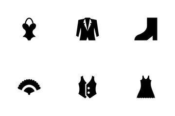 Ropa Vol 1 Paquete de Iconos