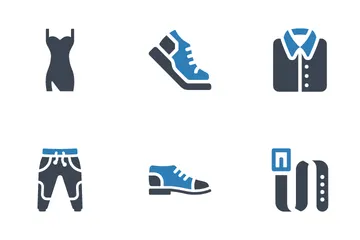 Ropa y moda Icon Pack