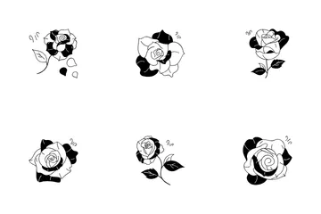 Rose Flower Icon Pack