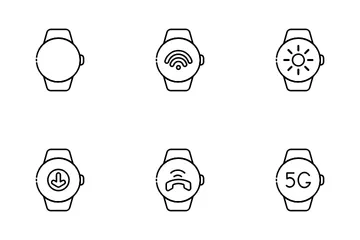 Round Smartwatch Icon Pack