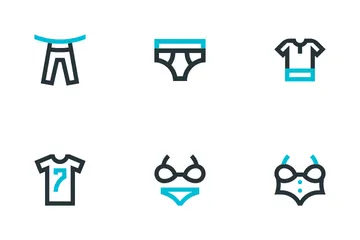 Roupas Pacote de Ícones