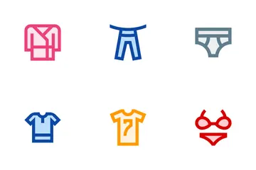 Roupas Pacote de Ícones