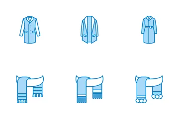 Roupas de inverno Icon Pack