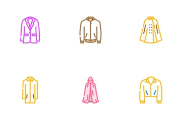Roupas femininas Pacote de Ícones