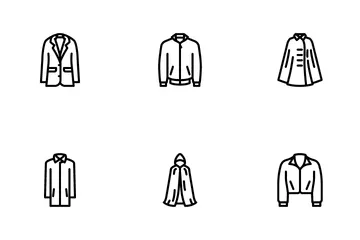 Roupas femininas Pacote de Ícones