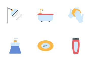 Routine d'hygiène Icon Pack