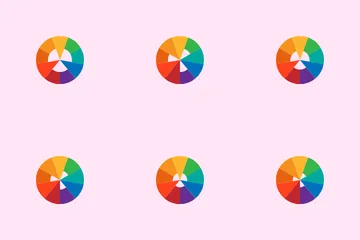 Ruedas de color Icon Pack