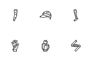 Running Accessories Shoes Watch Icon Pack
