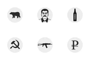 Russia Symbol  Icon Pack