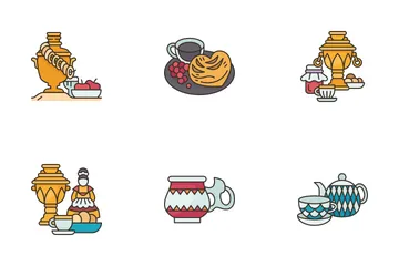 Russian Tea Culture Icon Pack
