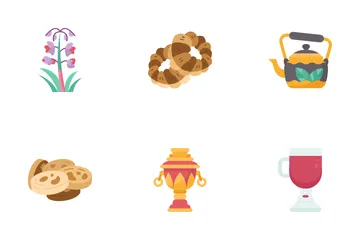 Russian Tea Culture Icon Pack