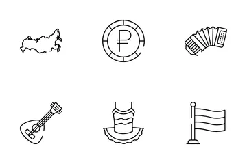 Russland Symbolpack