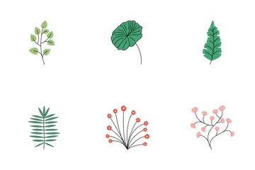 Rustic Floral Icon Pack