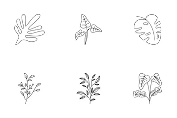 Rustic Floral Icon Pack