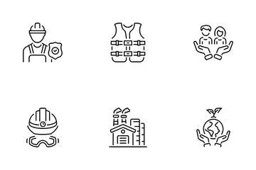 Safety And Sustainability Icon Pack