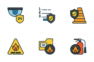 Safety Protection Icon Pack