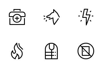 Safety Signs Icon Pack
