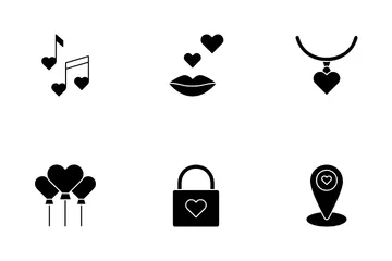 Saint Valentin Pack d'Icônes