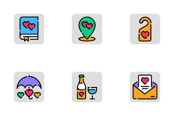 Saint Valentin Pack d'Icônes