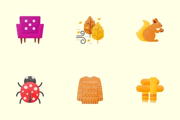 Saison de l'automne Pack d'Icônes