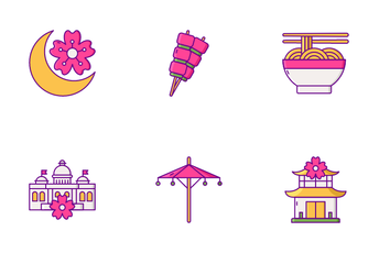Sakura Festival Icon Pack