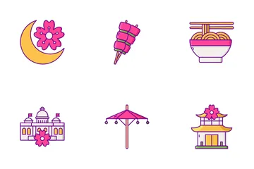 Sakura Festival Icon Pack