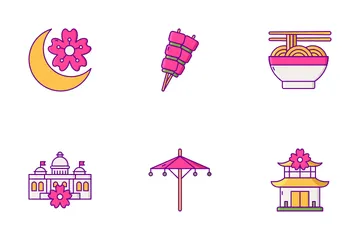 Sakura Festival Icon Pack