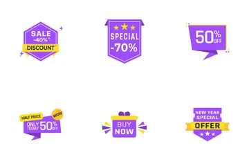 Sale And Discount V.02 Icon Pack