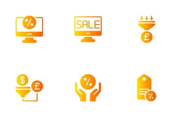 Sales Commercial Icon Pack
