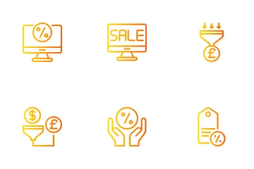 Sales Commercial Icon Pack
