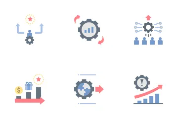 Sales Incentive Compensation Icon Pack