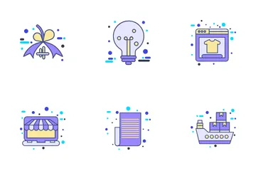 Sales Offer Coloured Icon Pack